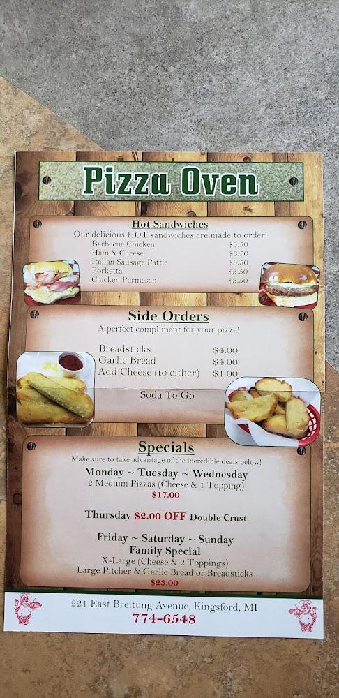 Pizza Oven Menu image 3
